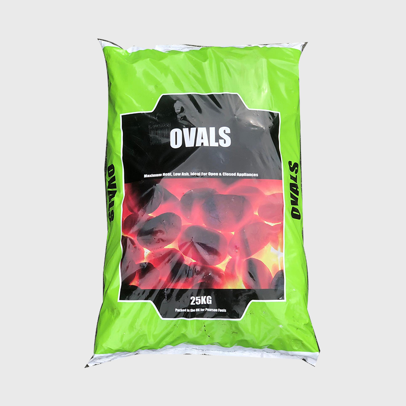 Premium Ovals (RED) 25kg Pearson Fuels Smokeless Fuel Smokeless